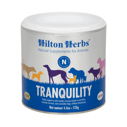 Un pot de Tranquility pour chien de Hilton Herbs